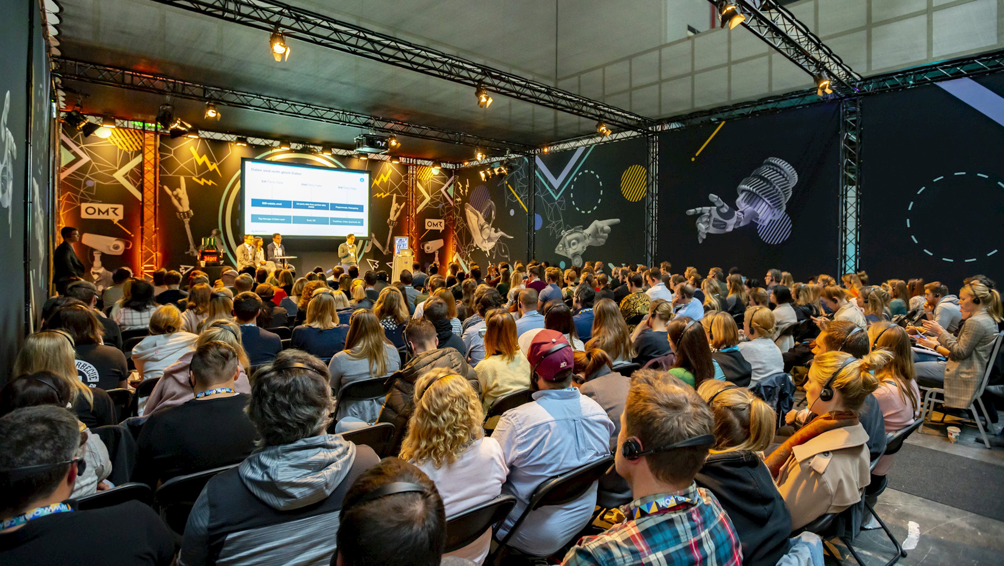 PRG delivers full Service as technical service provider for the Online Marketing Rockstars 2019 (OMR)