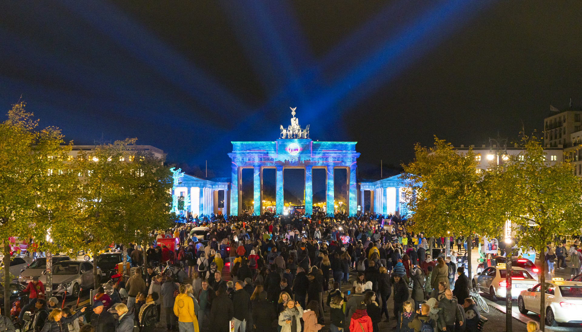 PRG was one of the technology partners and was commissioned to install media and projection technology at eight different locations, including the Brandenburg Gate and the Berlin TV Tower at the Festival of Lights.