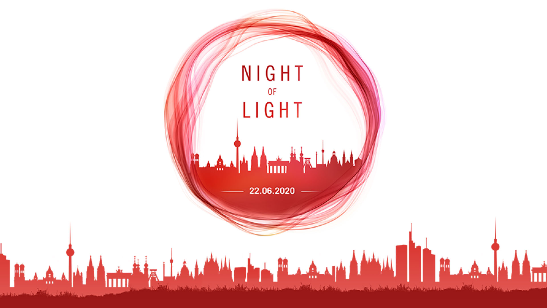 Night of light' campaign on the dramatic situation of the event industry due to the corona pandemic - PRG illuminates the hamburg tv tower and the barclay card arena