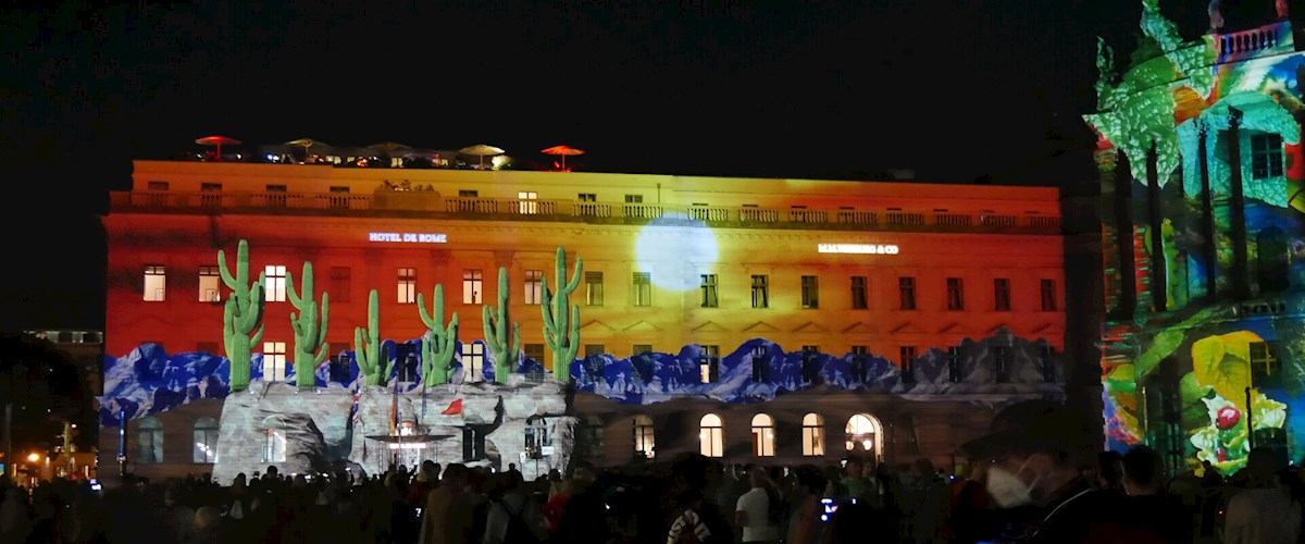 "Creating Tomorrow" - from 3rd to 12th of September, Berlin's landmarks are shining bright once again for the Festival of Lights - illuminated by PRG.