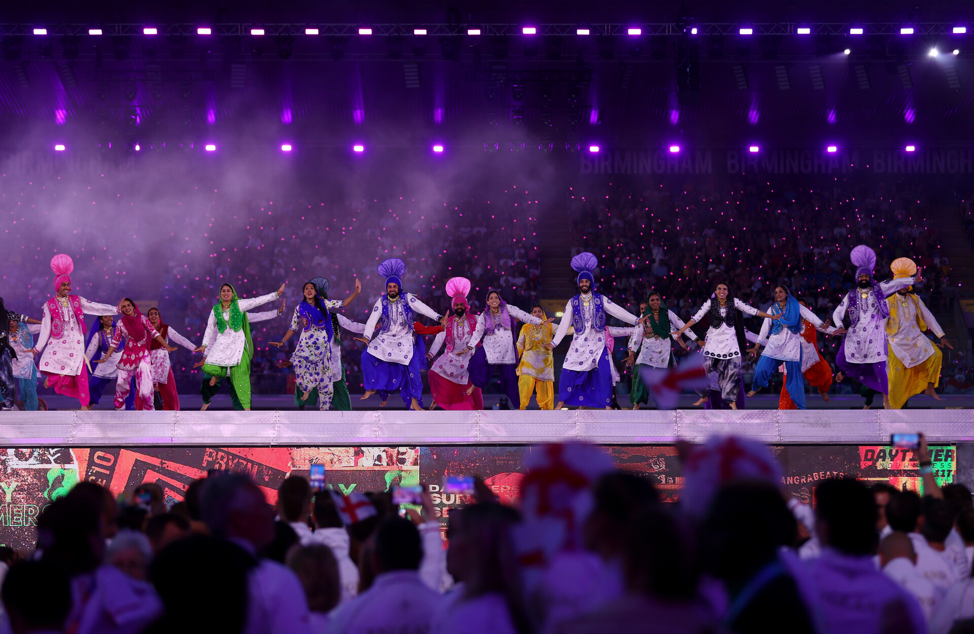 Birmingham Ceremonies chooses PRG to supply lighting and rehearsal space for colourful and historic Opening and Closing Ceremonies.