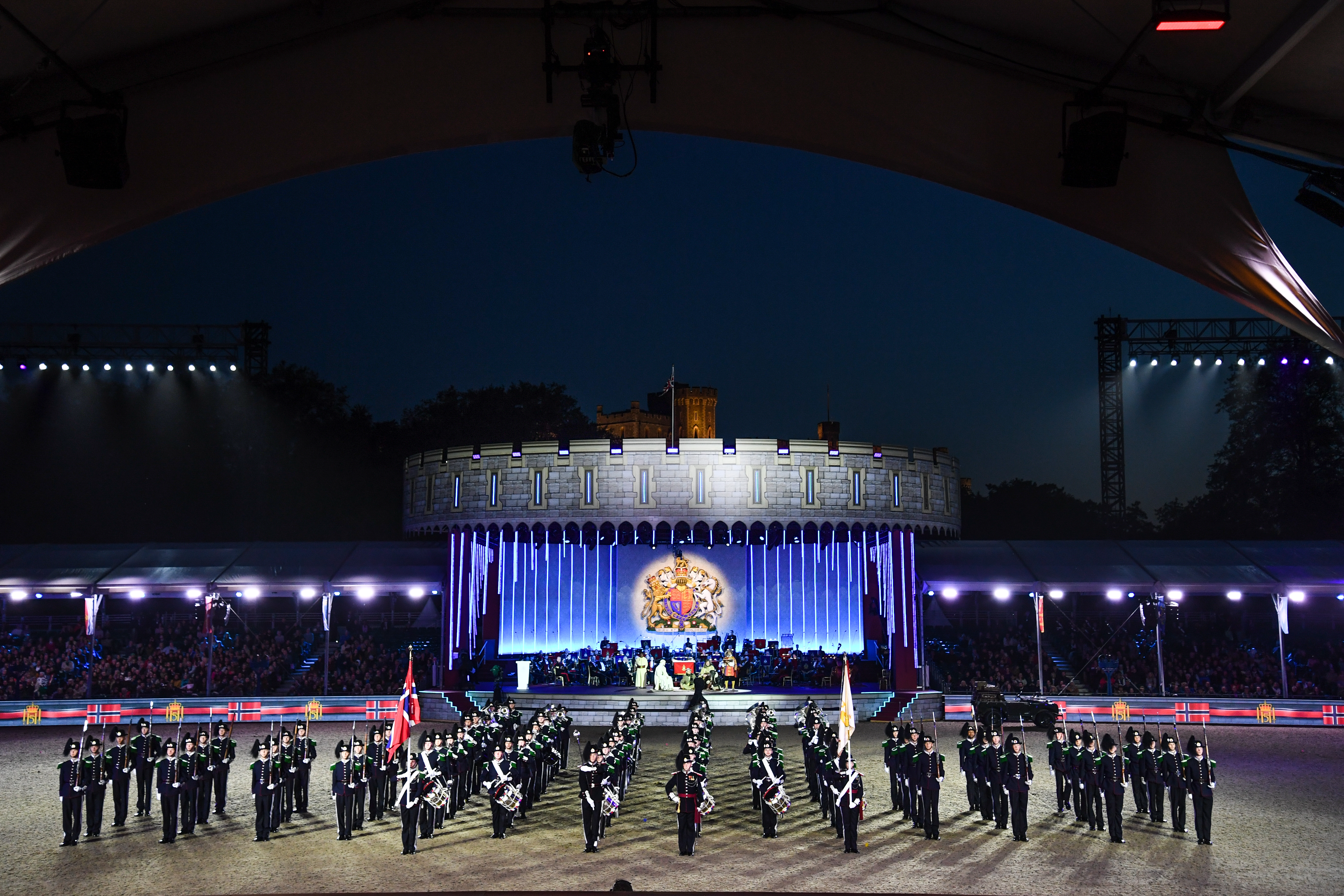 PRG provides full lighting rig for queen Elizabeth’s platinum jubilee celebration at the royal windsor horse show