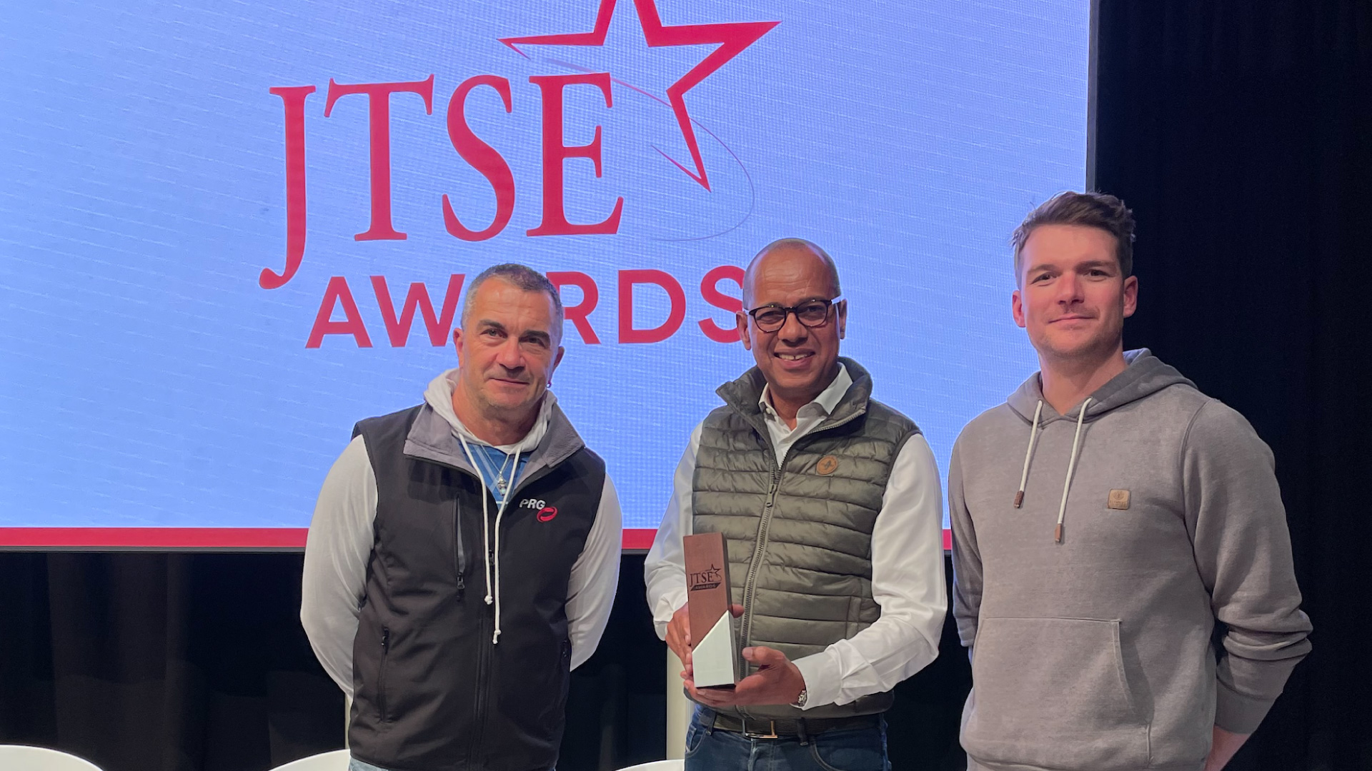 PRG wins the JTSE Award for technical creation of the Central Tour of Indochine.