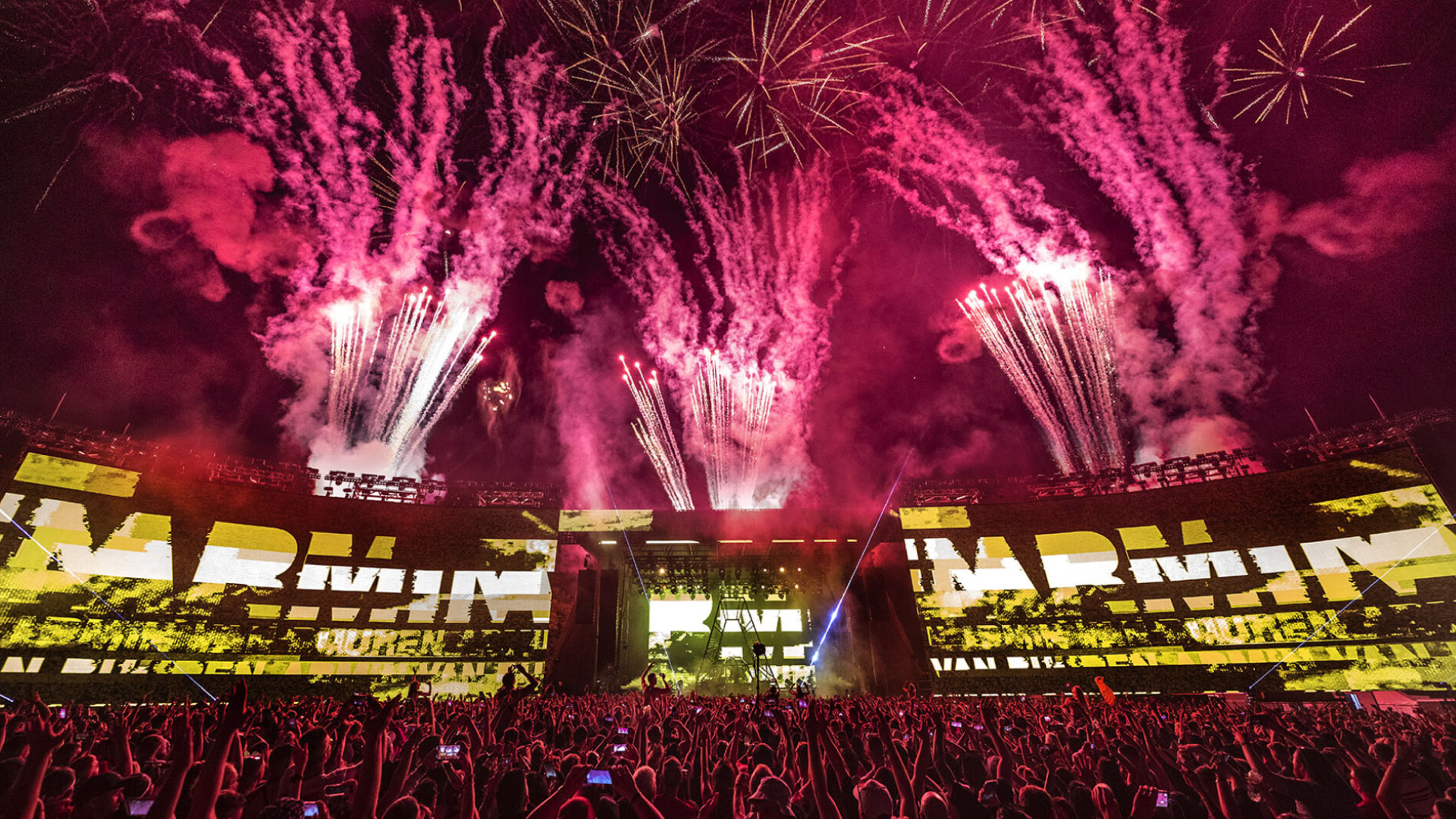 A PRG 360 degree delivery for Creamfields North 25th anniversary