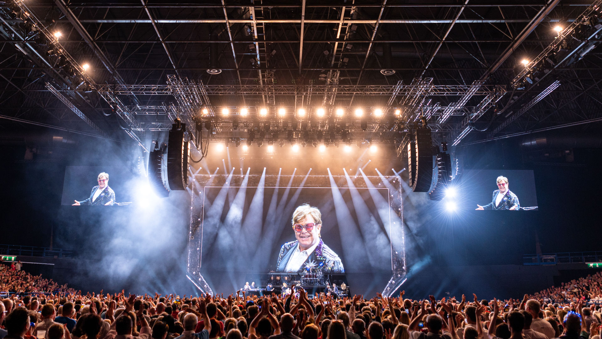 PRG is honoured to work with the wonderful Elton John team, delivering lighting and rigging for this historic farewell world tour.