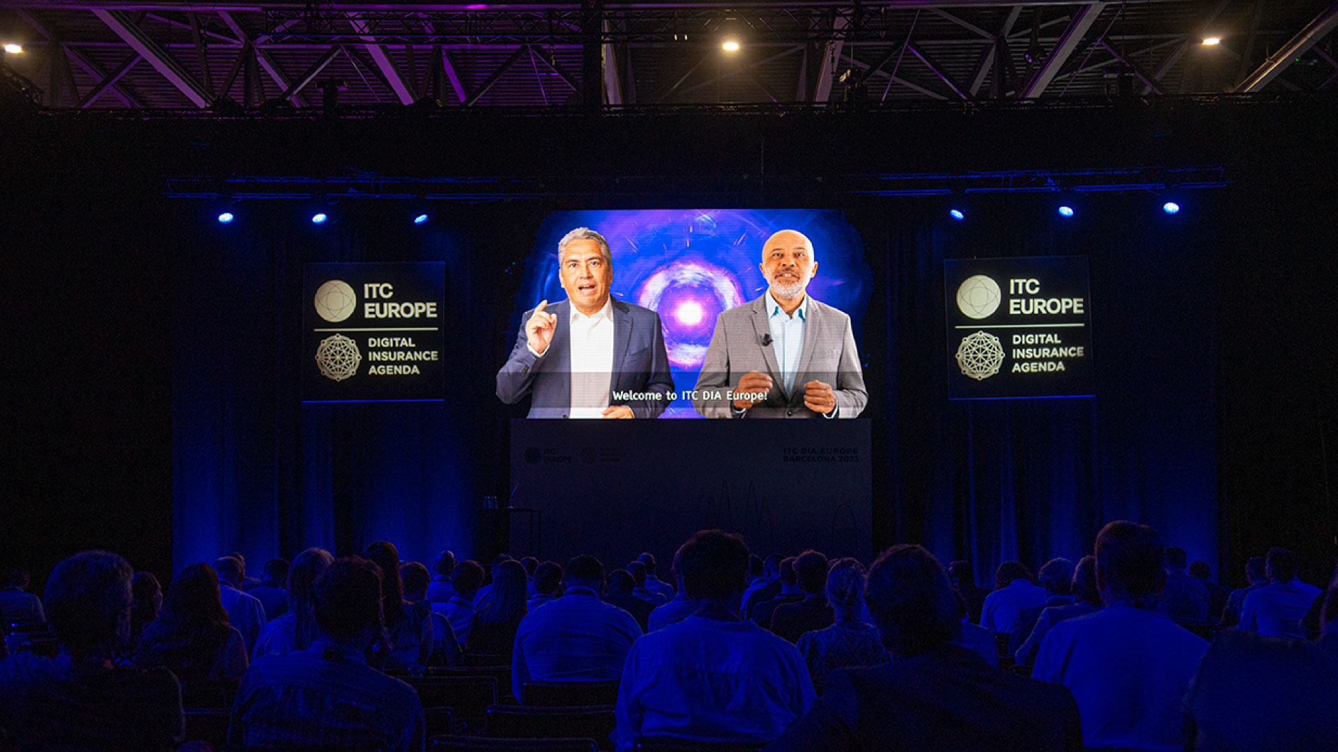 PRG Spain and PRG Netherlands worked together to provide a complete 360º service with lighting rigging, sound, video, broadcasting & stages for ITC DIA Europe