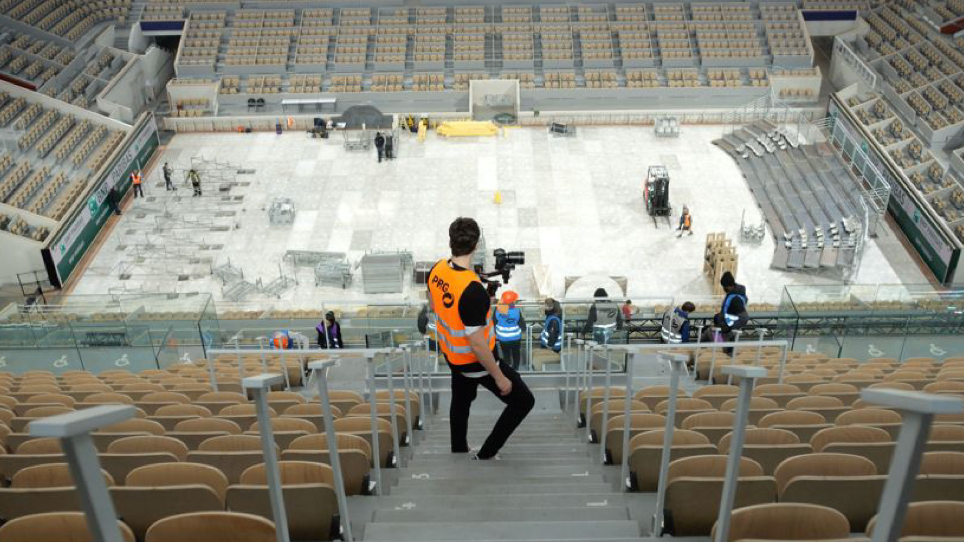RED BULL AT THE PHILIPPE CHATRIER COURT