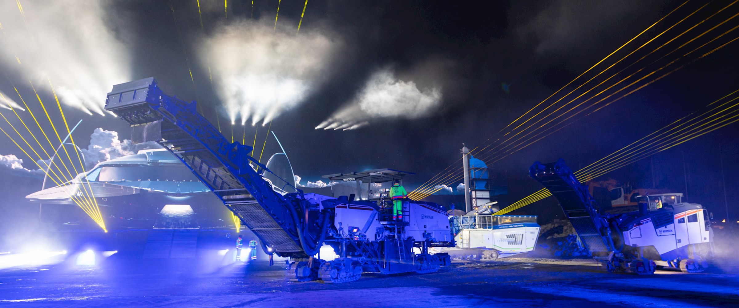 PRG provided various event technology for the Wirten Group Days 2024: lighting, audio, video for 2,000 participants, including a 700 m² outdoor LED wall.