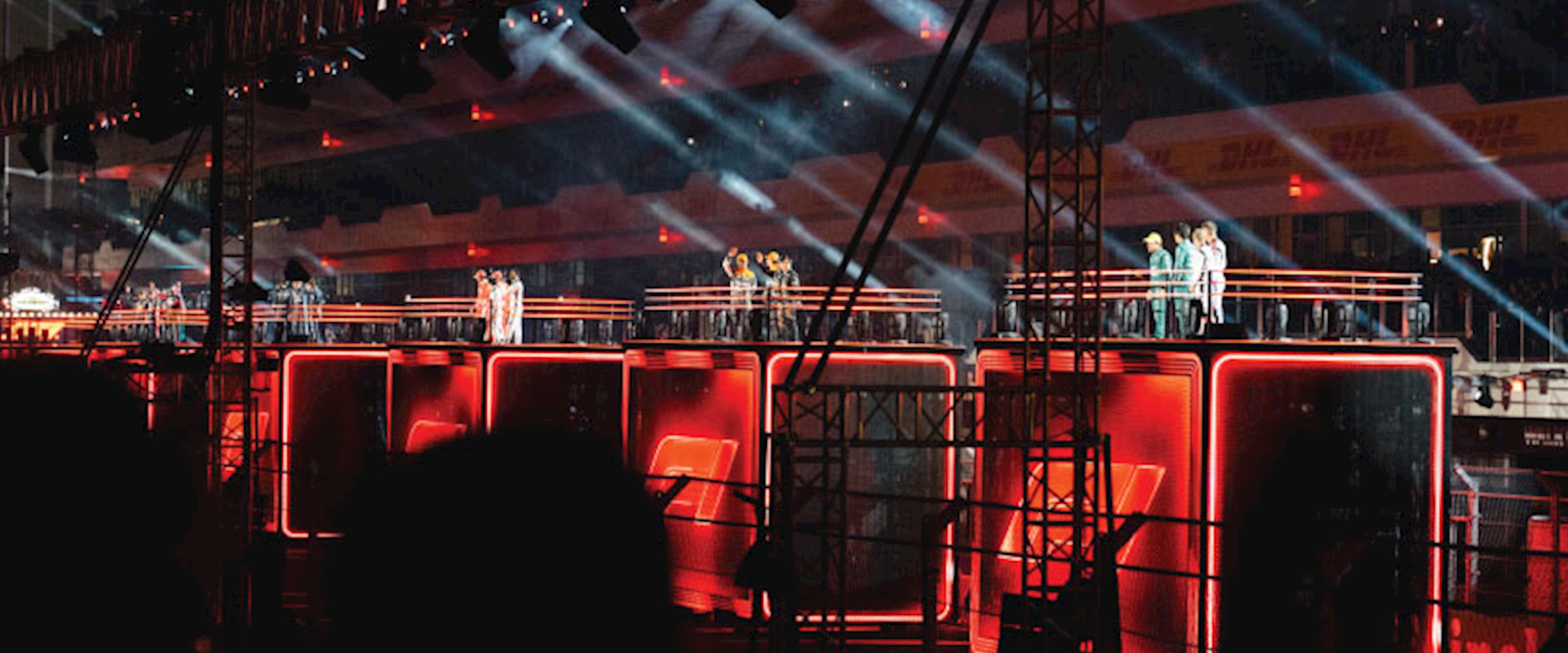 PRG supports F1 Las Vegas Grand Prix with productions services including audio, lighting and scenic