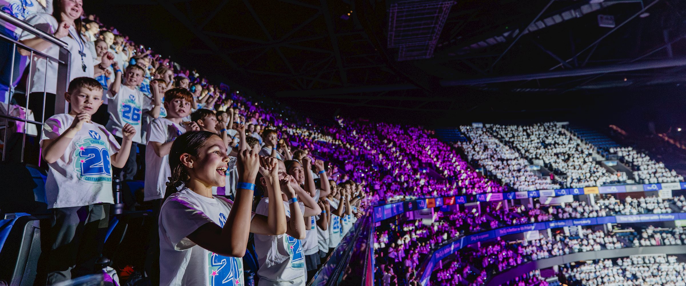 Young voices at The O2