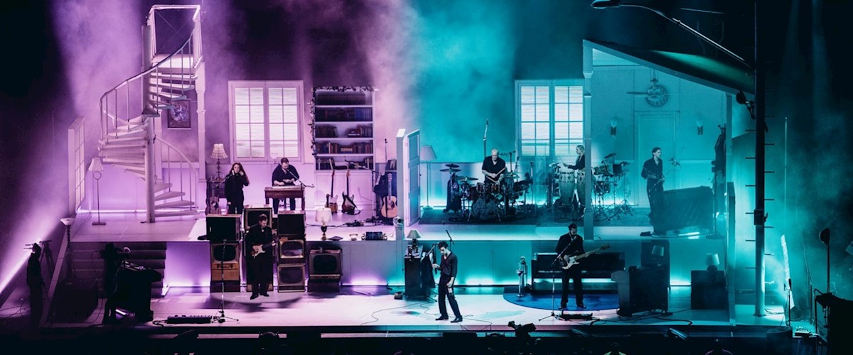 PRG introduced a modular scenic solution for the global tour of Brit band The 1975. Meet the PRG Infiniform