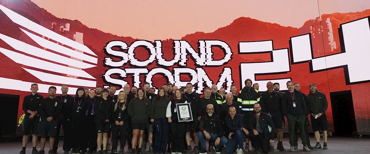 At MDLBEAST Soundstorm 2024, PRG, a festival production company, made history with the Guinness World Record for the Largest Continuous LED Screen