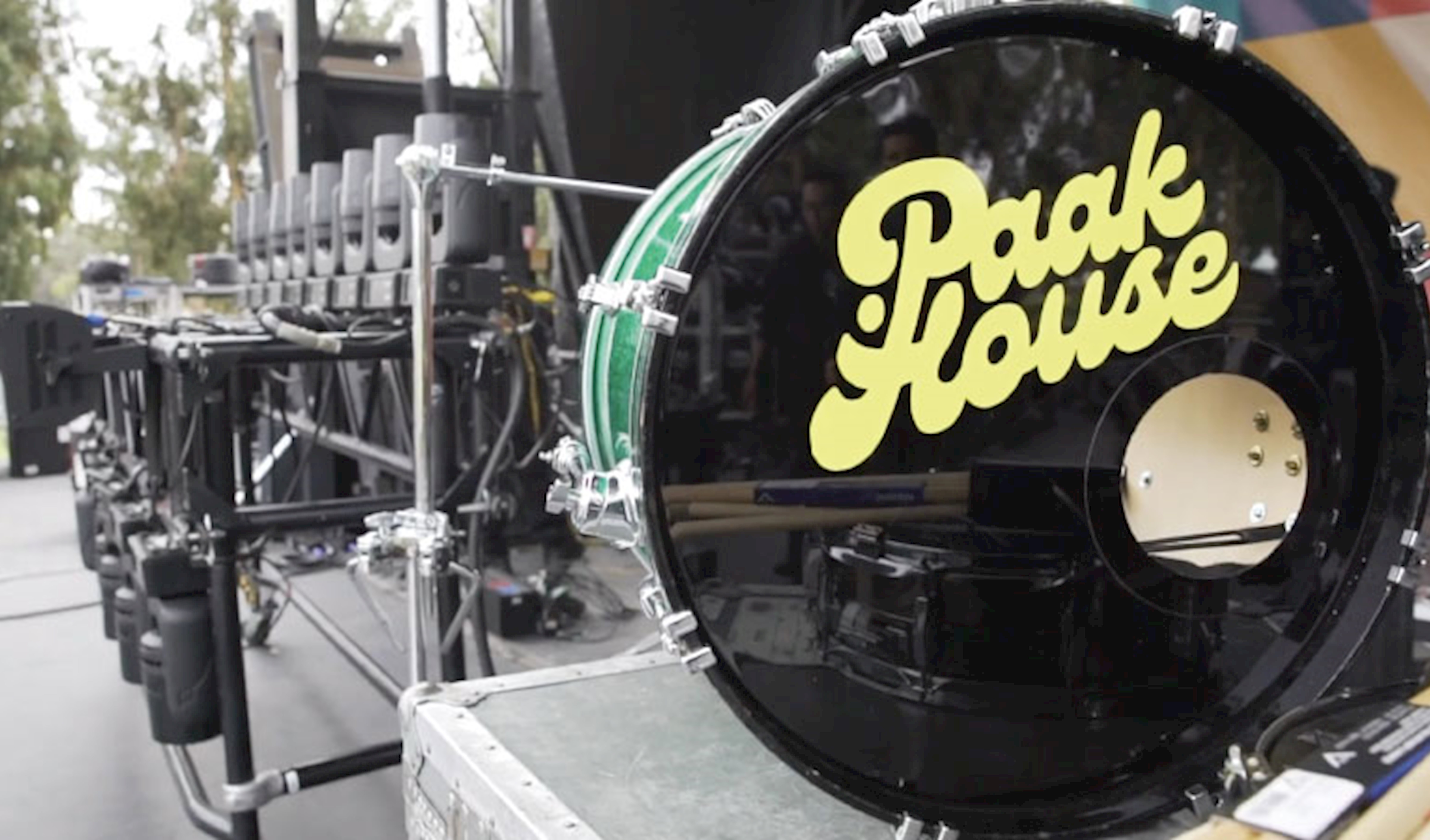 Lighting video and rigging for Anderson .Paak's charity event in Oxnard