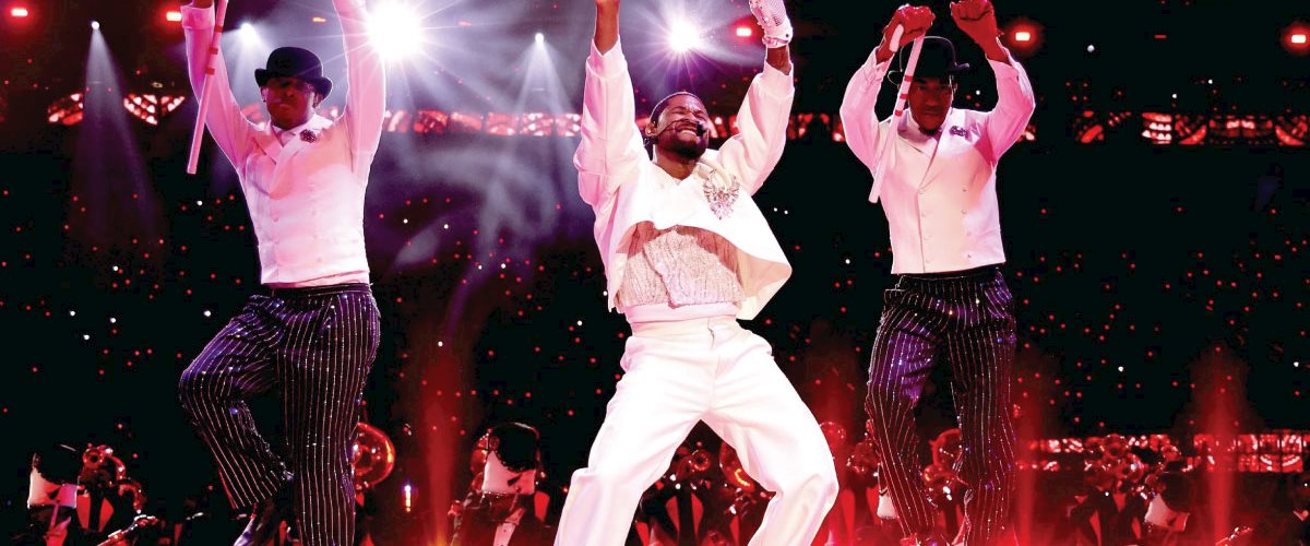 PRG, live event production company, supports the Apple Music Halftime show with lighting expertise & design services at Super bowl LVIII