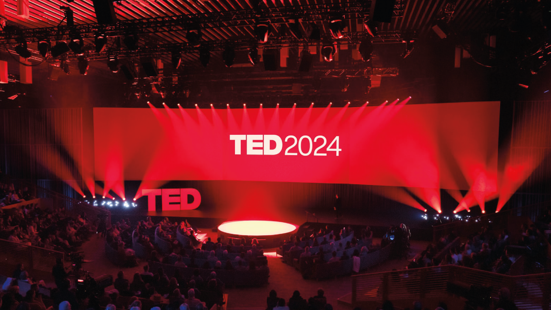 PRG provided corporate event production solutions for conferences such as TED Talks