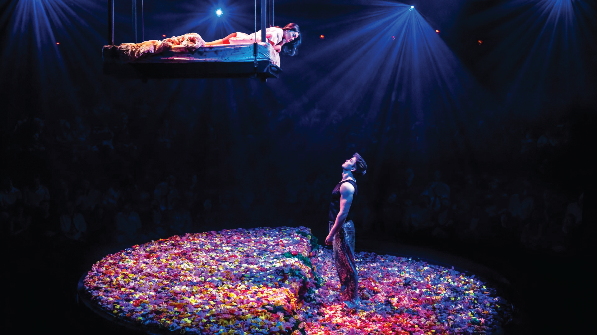 PRG supported the Broadway revival of Romeo + Juliet, providing theater lighting and sound for this reimagined classic