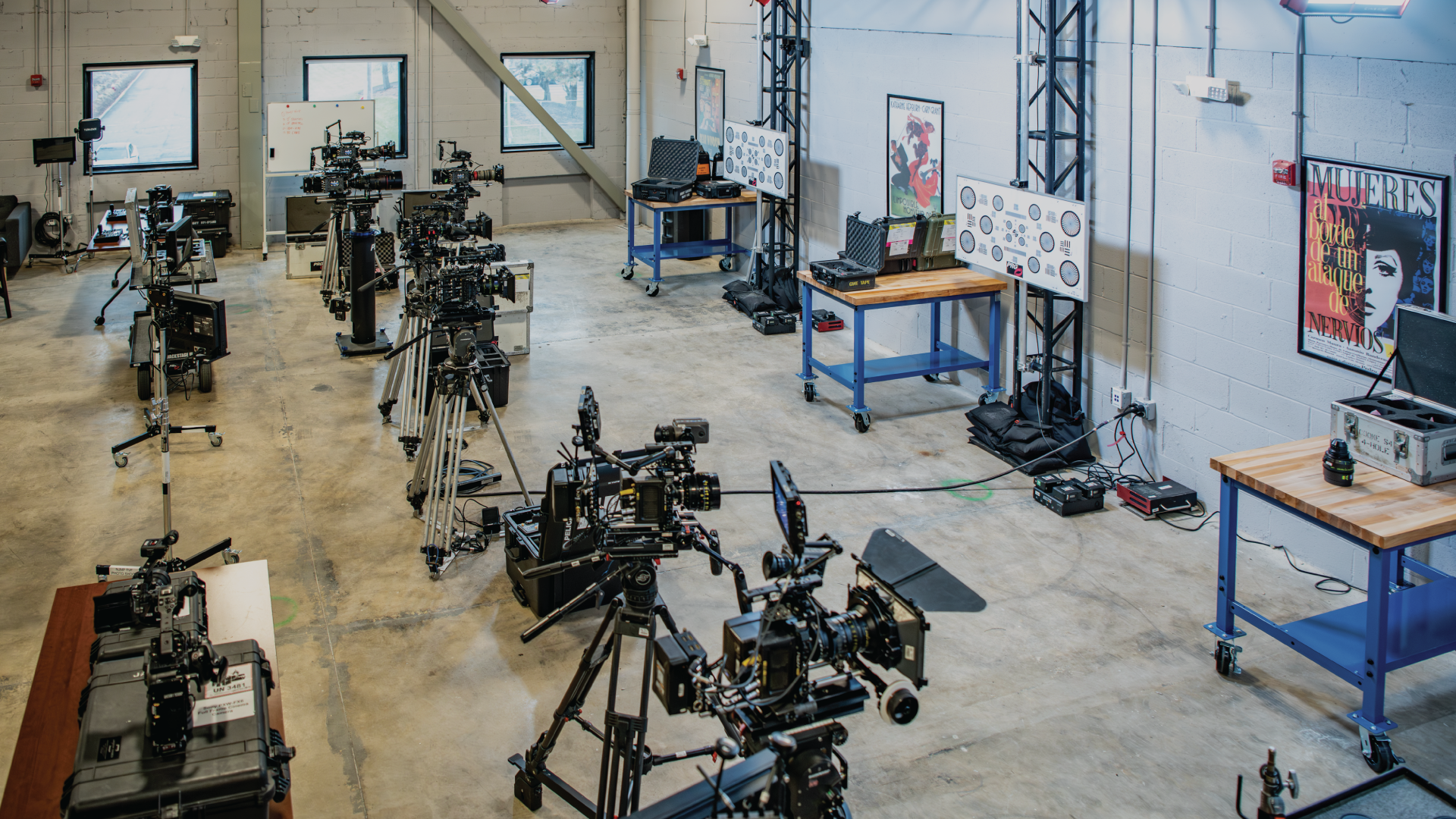 PRG Opens New Camera Prep Facility in Secaucus Strengthening New Jersey's Position as a Film & TV Production Solution Hub